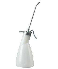 Burette Atelier Pressol En Polyethylene Transparent 300 ml Pompe En Laiton Avec Bec Rigide 165mm Permet Un Dosage Goutte A Goutte (Vendu A L'Unite)