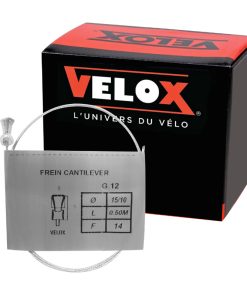 Cable de Frein VTT Cantilever Velox Galva 15-10 0,50M (Boite de 25 Cables)