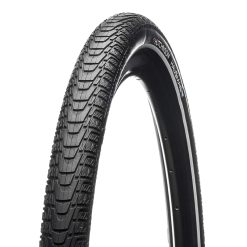 Pneu VTT Urbain - Vae 26 X 1.75 Hutchinson Haussmann Infinity Protect Noir TR Reinforced 5mm Flanc Reflex (47-559) Homologue Vae E50