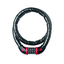 Antivol Velo Articule A Combinaison Masterlock Diam 18 mm L 1 M Noir - Niveau Securite 7