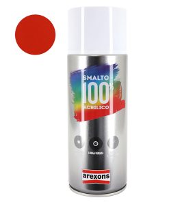 Bombe de Peinture Arexons Acrylique 100 Rouge Aerosol 400 ml (3614)