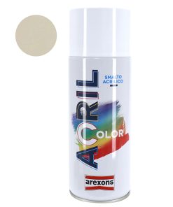 Bombe de Peinture Arexons Acrylique Blanc Perle Ral 1013 (Aerosol 400 Ml) (3932)