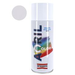 Bombe de Peinture Arexons Acrylique Blanc Brillant Ral 9003 (Aerosol 400 Ml) (3962)