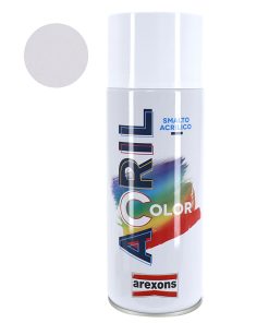 Bombe de Peinture Arexons Acrylique Blanc Brillant Ral 9003 (Aerosol 400 Ml) (3962)