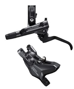 Frein A Disque VTT Hydraulique Shimano Deore M6100 Avant Noir Durite Systeme Double Piston 1000mm (Sans Disque)