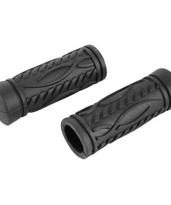 Poignee VTT - City Newton Rubber Noir L 90mm (Paire)