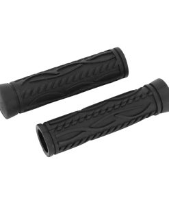 Poignee VTT - City Newton Rubber Noir L120mm (Paire)
