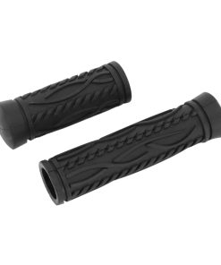 Poignee VTT - City Newton Rubber Noir L90-120mm (Paire)