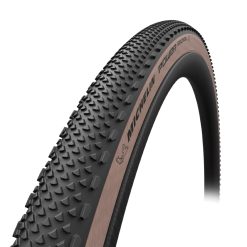 Pneu Gravel 700 X 47 Michelin Power Gravel Noir Flanc Beige Tubeless Ready TS (47-622)