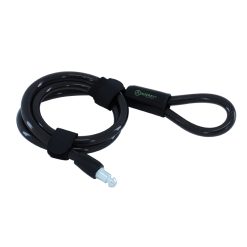 Antivol Velo Cable A Boucle Auvray Plug Pour Fer A Cheval Cable 1M Diam 10 mm (Compatible Avec Fer A Cheval Ref 168946, 217677)