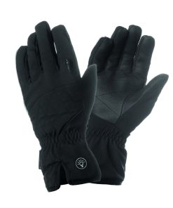 Gants Velo City Long Tucano Lux Lady Noir Taille M Avec Eclairage Led Usb Integre (Paire Sur Carte)