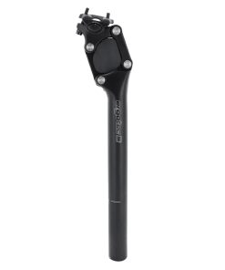 Tige de Selle Route-VTT Ergotec Parallelogramme Alu Noir Diam. 27,2 L350 mm Pour Utilisateur 70-90 Kg (Homologue Niveau 5)