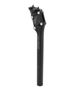 Tige de Selle Route-VTT Ergotec Parallelogramme Alu Noir Diam. 30,9 L350 mm Pour Utilisateur 70-90 Kg (Homologue Niveau 5)