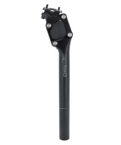 Tige de Selle Route-VTT Ergotec Parallelogramme Alu Noir Diam. 31,6 L350 mm Pour Utilisateur 70-90 Kg (Homologue Niveau 5)
