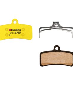 Plaquette de Frein VTT Shimano Xtr M9120 Xt M8120-M8020 Slx M7120 Saint M820-M640-810, Trp, Tektro (Swissstop Organic Silence - Disc 27Rs) (Paire Sur Carte) - Compatible Moto Electrique Sur-Ron