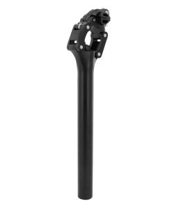 Tige de Selle City Suspension Parallelogramme Newton Diam 30.9 mm L350 mm Noir Pour Utilisateur 70-90 Kg (Sur Carte)