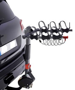 Porte Velo D'Attelage Suspendu Mottez Hercule Pour 3 Velos Vae Inclinable Avec Antivol, Syteme Easy Pour Montage Rapide - Fabrication Francaise Homologue Ce - Charge Maxi 60Kgs
