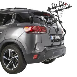 Porte Velo de Coffre Mottez Shiva-2 Vae Pour 2 Velos Avec Emplacement Avec Antivol - Homologue Pour 2 Vae (Penser A Enlever La Batterie)