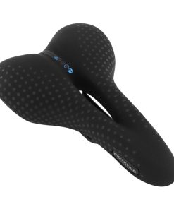 Selle San Marco Bioaktive Trekking Open Memoire de Forme Unisex Noir Trekking Rail Acier 385G 175X269mm (Sur Carte)