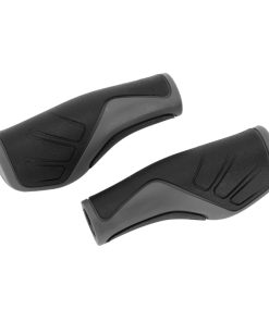 Poignee City Herrmans Oxy Ergo Bi-Densite Ergonomique Noir-Gris L120mm (Paire)