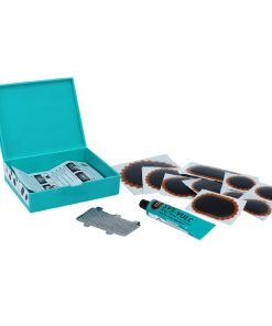 Kit Reparation Chambre a Air Tip Top Tt12 Voiture Boite (4 Pcs 37mm + 2 Pcs 45mm + 1 Pc 54mm + 1 Pc 75mm + 1Pc 74X37mm + Colle 10G + Papier Ponce) Avec Notice (506 0519)