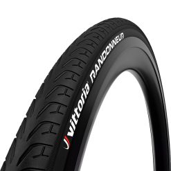 Pneu VTT Urbain 26 X 1.75 Vittoria Randonneur Noir TR (47-559) Flanc Reflex