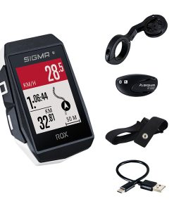 Compteur Sigma Rox11.1 Evo Gps Blanc Avec Cardio et Altimetre