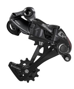 Derailleur VTT Arriere SRAM 11V. Gx Chape Longue Noir-Rouge Mono Plateau