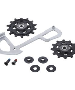 Galet Derailleur SRAM Gx Eagle 12V. X-Sync (Jeu de 2) Avec Plaque Arriere de Chape Derailleur
