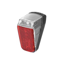 Eclairage Velo A Dynamo Arriere Sur Garde Boue Trelock Ls631 Visible 500M Compatible Vae - E-Bike 6-12V