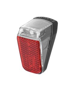 Eclairage Velo A Dynamo Arriere Sur Garde Boue Trelock Ls631 Visible 500M Compatible Vae - E-Bike 6-12V
