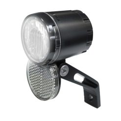 Eclairage Velo Vae - E-Bike Avant Sur Fourche Trelock Ls230 Bike-I 6-12V 20Lux Noir - Pour Voir A 40M et Visible A 2Kms