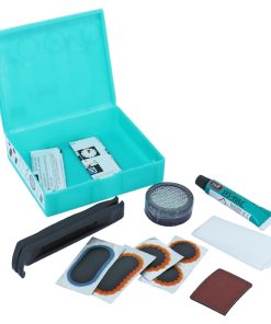 Kit Reparation Chambre a Air Tip Top Tt09 E-Bike A Suspendre 4 Rustines + 1 F2 Pour Pneu Bleu Renforce + Colle 5G + Papier Ponce + 2 Demontes Pneus) Avec Notice (5060900)