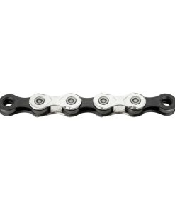 Chaine Velo 11V. Route-VTT Kmc Argent-Noir 114 Maillons Compatible Shimano-SRAM (En Boite)