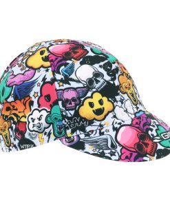 Casquette Velo Deco Covering Monstres Fuck Multicolor