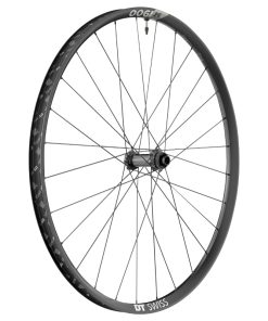 Roue VTT Disque 27.5" Dt Swiss M1900 Boost Centerlock Tubeless Ready Avant Noir Traversant 15-110 - Jante 30C - Resiste Poids 110Kgs