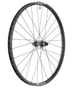 Roue VTT Disque 27.5" Dt Swiss M1900 Boost Centerlock Tubeless Ready Arriere Noir Cassette Shimano Microspline 12V Axe Traversant 12-148 - Jante 30C - Resiste Poids 110Kgs