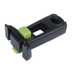 Fixation - Attache Panier Avant Basil Compatible Klickfix Sur Potence A Plongeur et Douille de Direction Diam 22-25.4mm