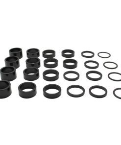 Entretoise Direction Alu Noir 1"1-8-28.6 (Boite Contient 4X2mm-6X5mm-6X10mm-4X15mm-4X20mm)