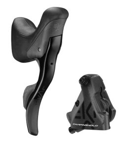 Levier-Manette Route Disque Campagnolo Droit -Arriere 13V. Ekar Noir Avec Etrier Pour 140mm Modele 2021