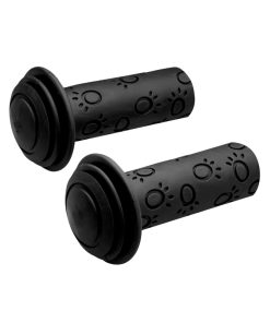 Poignee City Herrmans Enfant Noir Avec Protection Choc L85mm (Paire) Diam. 20mm