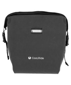 Sacoche Avant Cintre Guidon Trottinette - Velo Coolride Noir 100% Waterproof (Volume 4L)