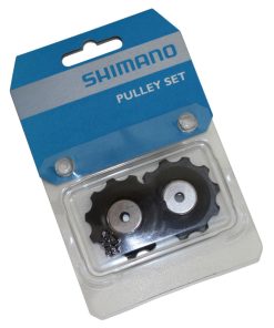 Galet Derailleur Shimano 10V. 105 5700-5600 Tiagra 4600-4500 Sora 3500-3400 Deore 592-591 Alivio 4000-430 Acera 3000-390 (Jeu de 2)
