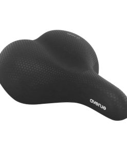 Selle Royal Avenue Gel Loisir Avec Canal Anatomique Elastomere Relaxed Noir 218X267 mm 730G