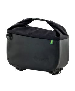 Sacoche Arriere Velo Racktime Yves Noir Fixation Porte Bagage (L 32Cm X L 20Cm X H 14Cm) - Compatible Systeme Racktime Snapit