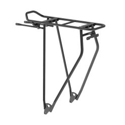 Porte Bagage Velo Arriere A Tringles Racktime Boost It Noir 29" Compatible Systeme Racktime -Poids Maxi 25Kgs- Avec Pince Ressort