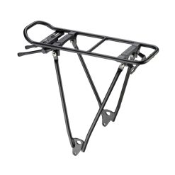 Porte Bagage Velo Arriere A Tringles Racktime Fold It Noir 24" Compatible Systeme Racktime -Poids Maxi 25Kgs