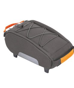 Sacoche Arriere Velo Racktime Yoshi 2.0 Gris Fixation Porte Bagage (L 30Cm X L 17Cm X H 12Cm) - Compatible Systeme Racktime Snapit 2.0 Monte Chez Scott