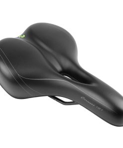 Selle Newton City Fluidynamic Double Densite Confort 51 Moderate Avec Trou Central Noir Homme 272X192mm (Offre Speciale)