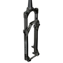 Fourche VTT 29 " Rockshox Judy Silver Tk Solo Air Noir Pour Frein A Disque (Cone 39.8mm En Bas) Pivot Conique Lisse 1"1-8-28,6 Avec Axe Traversant Boost 15X110 Exterieur Reglable-Blocable Deb. 130mm